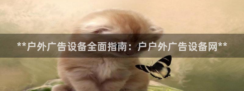 杏宇平台代理怎么赚钱的：**户外广告设备全面指南：户户外广告设备网**