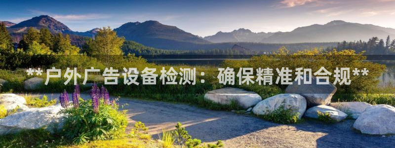 杏宇平台代理多少钱一次：**户外广告设备检测：确保精准和合规**
