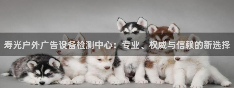 杏宇平台好吗：寿光户外广告设备检测中心：专业、权威与信赖的新选择