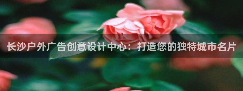 杏宇平台代理怎么赚钱快：长沙户外广告创意设计中心：打造您的独特城市名片