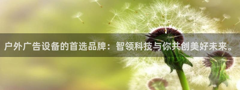 杏宇平台总代理电话：户外广告设备的首选品