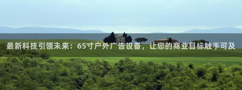 杏宇平台注册地址：最新科技引领未来：65寸户外广告设备，让您的商业目标触手可及