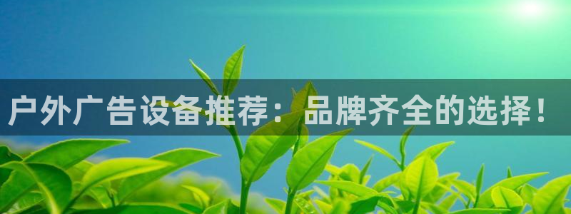 杏宇平台提现为什么这么久呢：户外广告设备推荐：品牌齐全的选择！